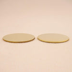 9ct Yellow Gold - Round Stamping Blank