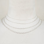 925 Sterling Silver - Long Cable - Necklace Chain