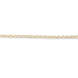 9ct Yellow Gold - Adjustable Cable - Necklace Chain