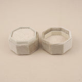 Cream - Octagon Ring Box