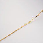 14ct Gold Filled - Figaro Bar - Chain Roll