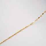 14ct Gold Filled - Figaro Bar - Necklace Chain