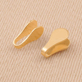 18ct Yellow Gold - Flat End Cap