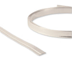 925 Sterling Silver - tjock kantremsa