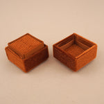 Orange Amber - Square Ring Box