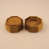 Caramel Brown - Octagon Ring Box