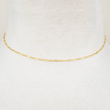 14ct Gold Filled - Figaro Cable - Necklace Chain