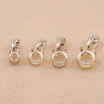 925 Sterling Silver - Round Basket Pendant Setting