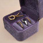 Deep Purple - Jewellery Travel Box