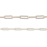 925 Sterling Silver - Paperclip - Bracelet Chain