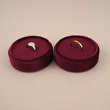 Maroon - Round Bracelet Box