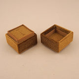 Caramel Brown - Square Ring Box