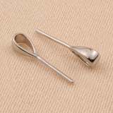 925 Sterling Silver - Pearl Pin Bail