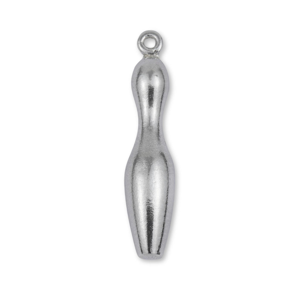 950 Platinum - Bowling Pin Charm