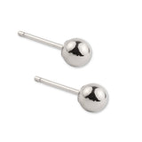 925 Sterling Silver - Ball Stud Earrings