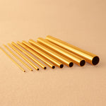 18ct Yellow Gold - Round Tube