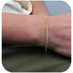 9ct Yellow Gold - Wheat - Chain Roll