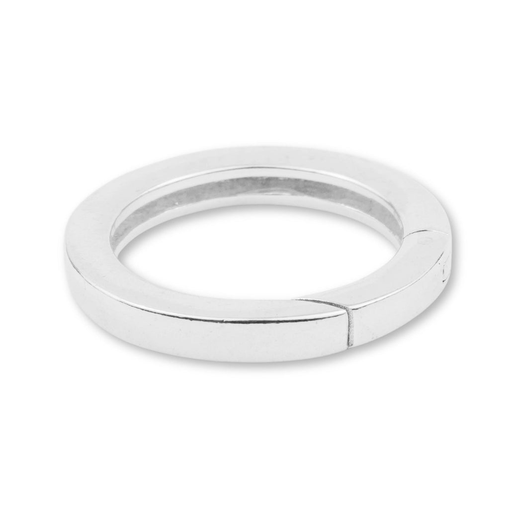 925 Sterling Silver - Regal Circle Clasp