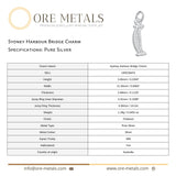 999 Pure Silver - Sydney Harbour Bridge Charm