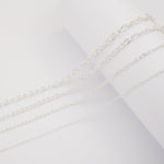 925 Sterling Silver - Long Cable - Necklace Chain