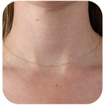 9ct Yellow Gold - Long Curb - Necklace Chain