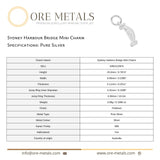 999 Pure Silver - Sydney Harbour Bridge Gallery Charm