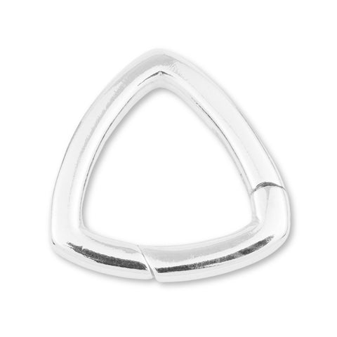 925 Sterling Silver - Regal Triangle Clasp