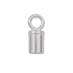 925 Sterling Silver - Tube End Cap