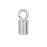 925 Sterling Silver - Tube End Cap