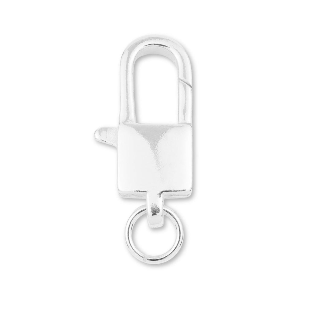 925 Sterling Silver - Parrot Padlock Clasp