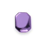 18ct Purple Gold - Emerald Cabochon