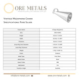 999 Pure Silver - Vintage Megaphone Charm