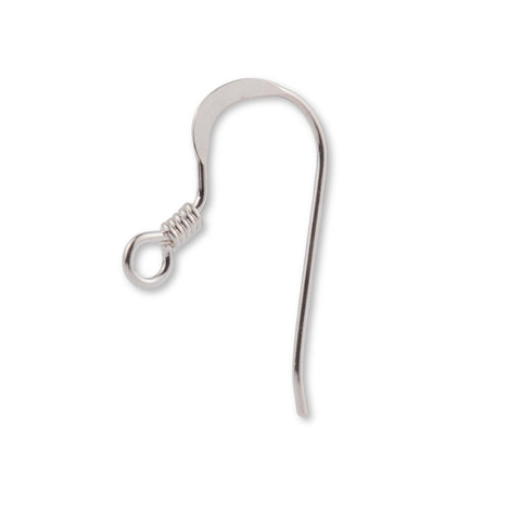 925 Sterling Silver - Coil Ear Hooks