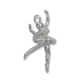 950 Platinum - Ballet Dancer Charm