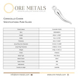 999 Pure Silver - Cornicello Charm