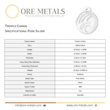 999 Pure Silver - Tropics Charm