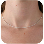 925 Sterling Silver - Curb - Necklace Chain