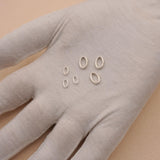 925 Sterling Silver - Open Oval Jump Rings