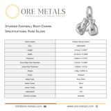 999 Pure Silver - Classic Boxing Gloves Charm