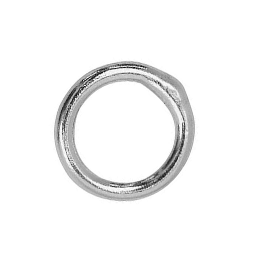 9ct White Gold Round Closed Jump Rings Ore Metals