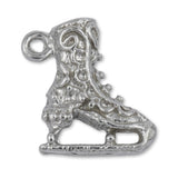 950 Platinum - Snow Skate Boot Charm