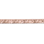 9ct Rose Gold - Pattern "A" - Embossed Strip