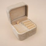 Cream - Jewellery Travel Box