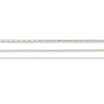 925 Sterling Silver - Drawn Cable - Bracelet Chain