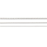 925 Sterling Silver - Drawn Cable - Chain Roll