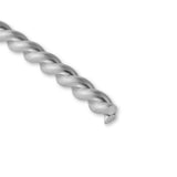 9ct White Gold - Twisted Wire