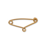 18ct Yellow Gold - Safety Pin