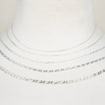 925 Sterling Silver - Figaro 1:1 - Necklace Chain