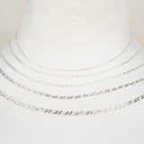 925 Sterling Silver - Figaro 1:1 - Necklace Chain