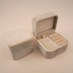 Cream - Jewellery Travel Box